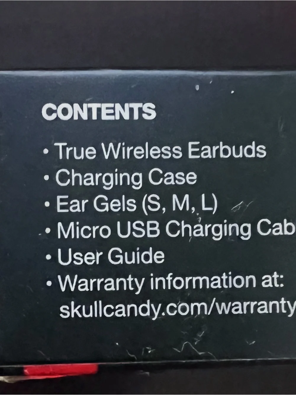 Skullcandy Dime 2 True Wireless Earbuds - Black